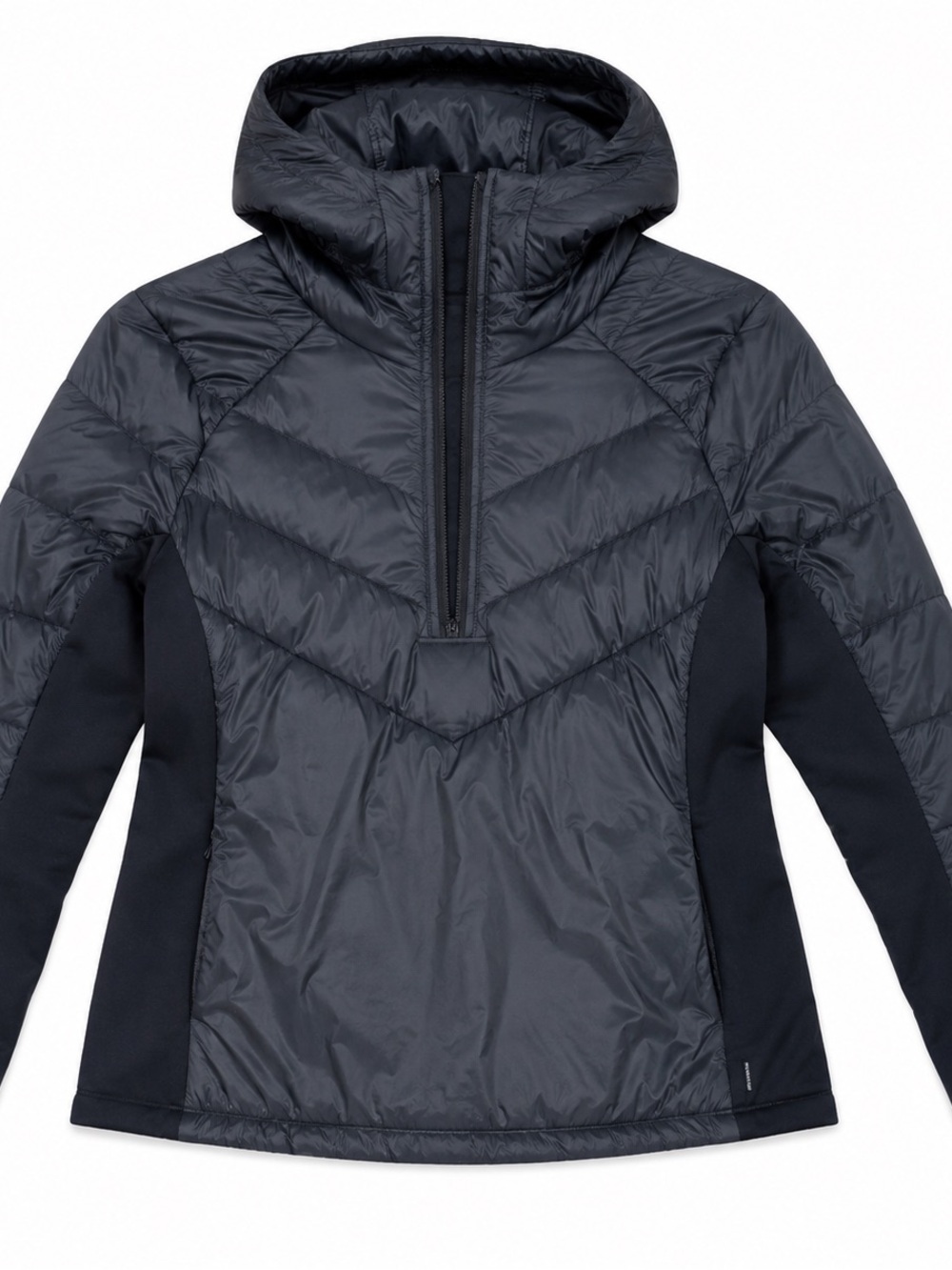 Ivivva by Lululemon Warm It Up Puffer Hoodie Jacket Black Girls Size 14